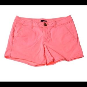 American Eagle midi pink shorts size 4